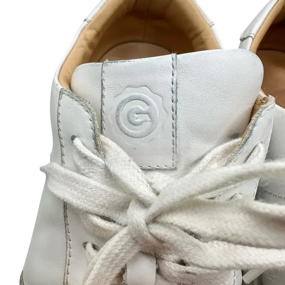 Greats | Men | Royale Classic Casual Minimal White Leather Sneakers | Size 11.5